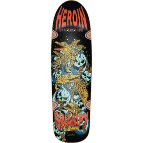 Heroin Swampy Gators DD Skateboard Deck - 9.12"