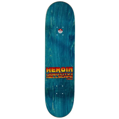 Heroin Yankou Hellscape Skateboard Deck Holographic 8.25"