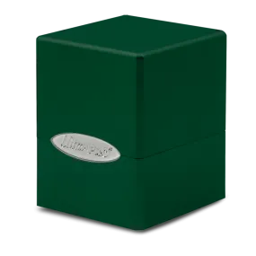 Hi-Gloss Emerald Green Satin Cube