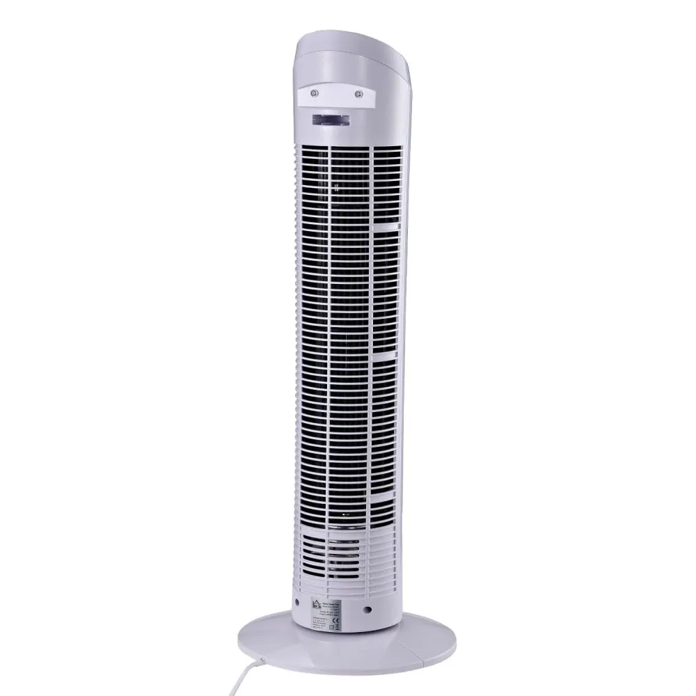 HOMCOM Tower fan- White