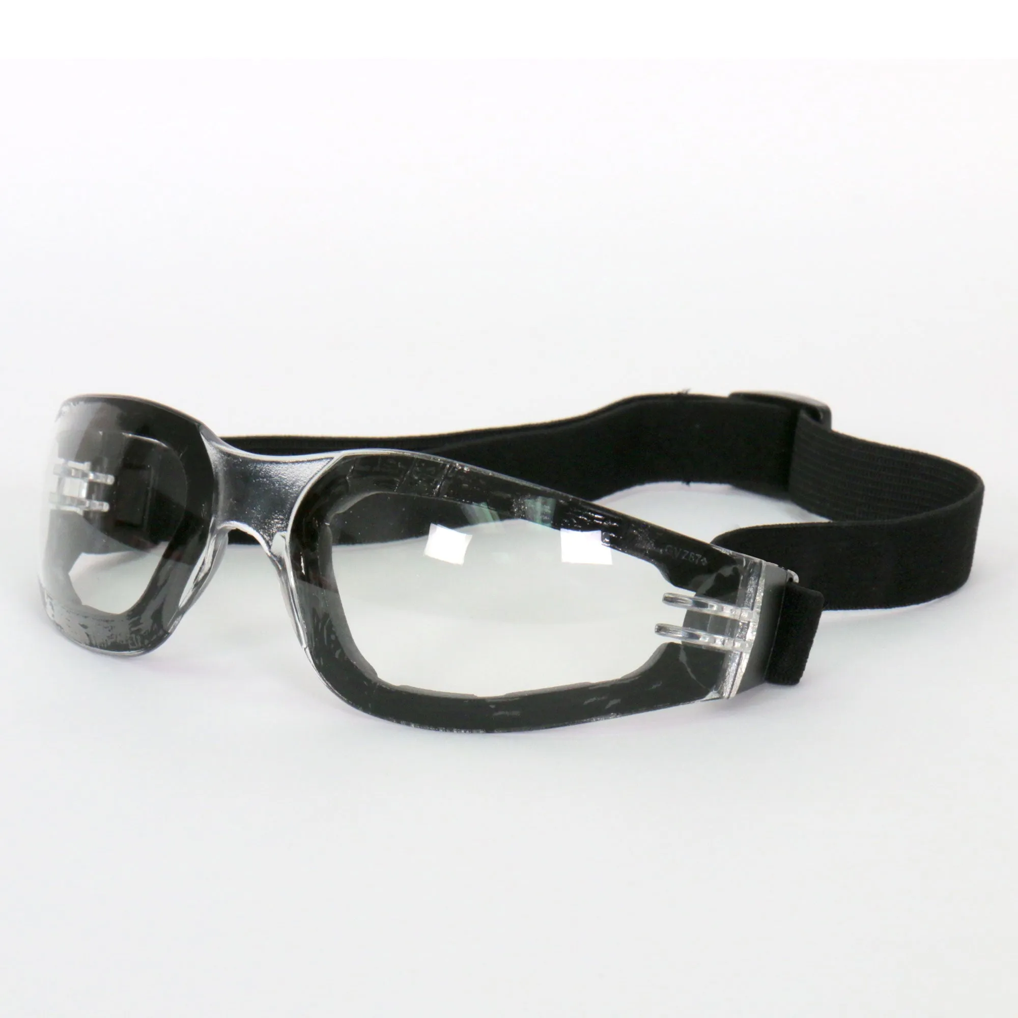 Hot Leather Safety Sunglasses Goggles with Clear Lenses