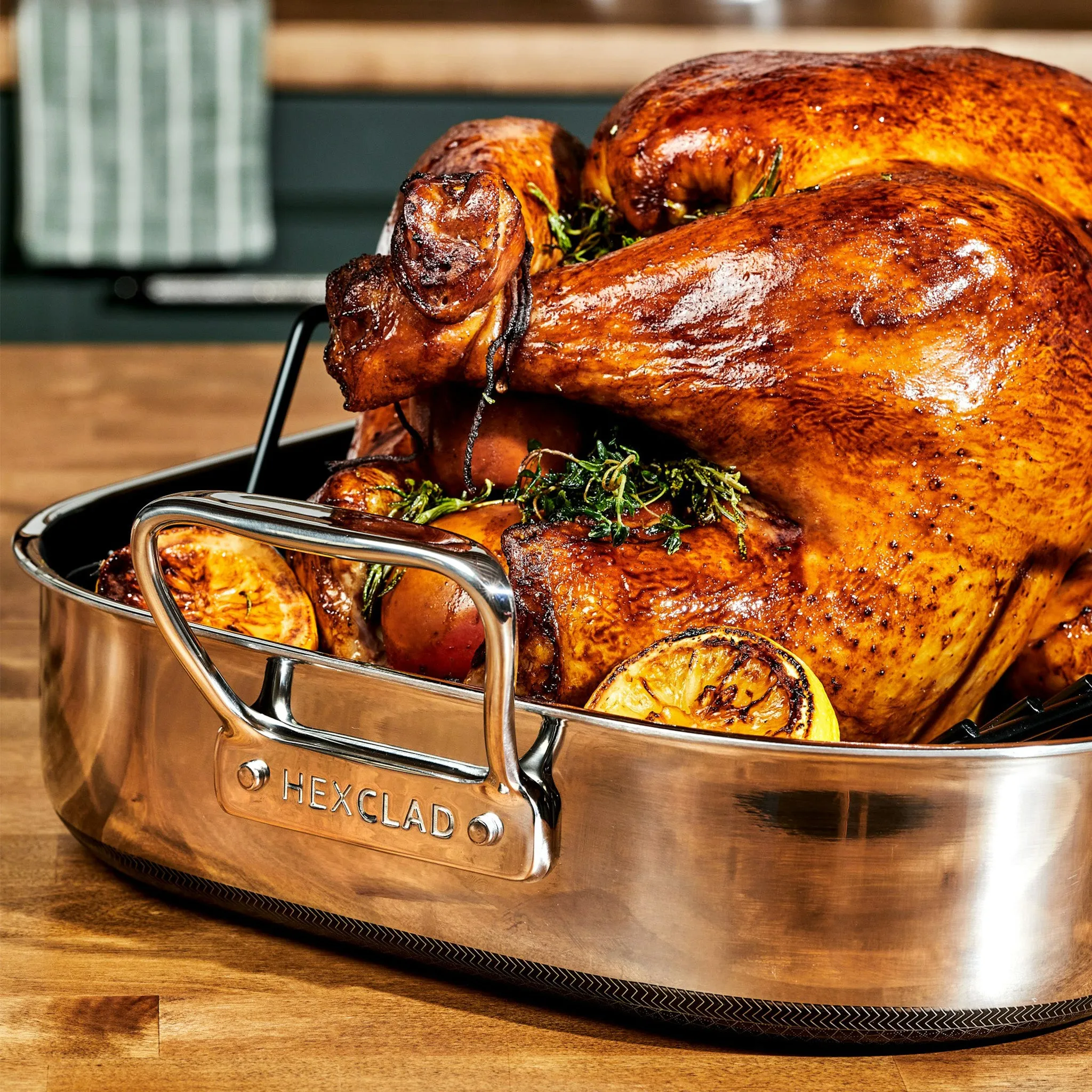 Hybrid Roasting Pan with Rack