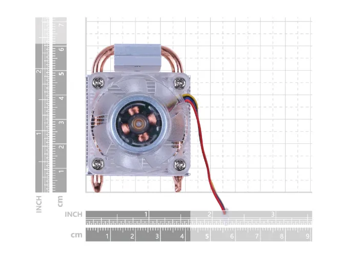 ICE Tower CPU Cooling Fan for Raspberry Pi