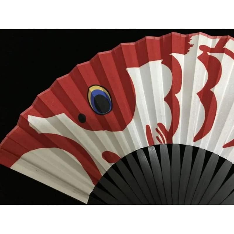 Japanese Folding Fan 【Carp Streamer】