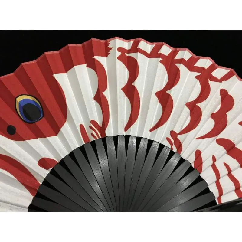 Japanese Folding Fan 【Carp Streamer】