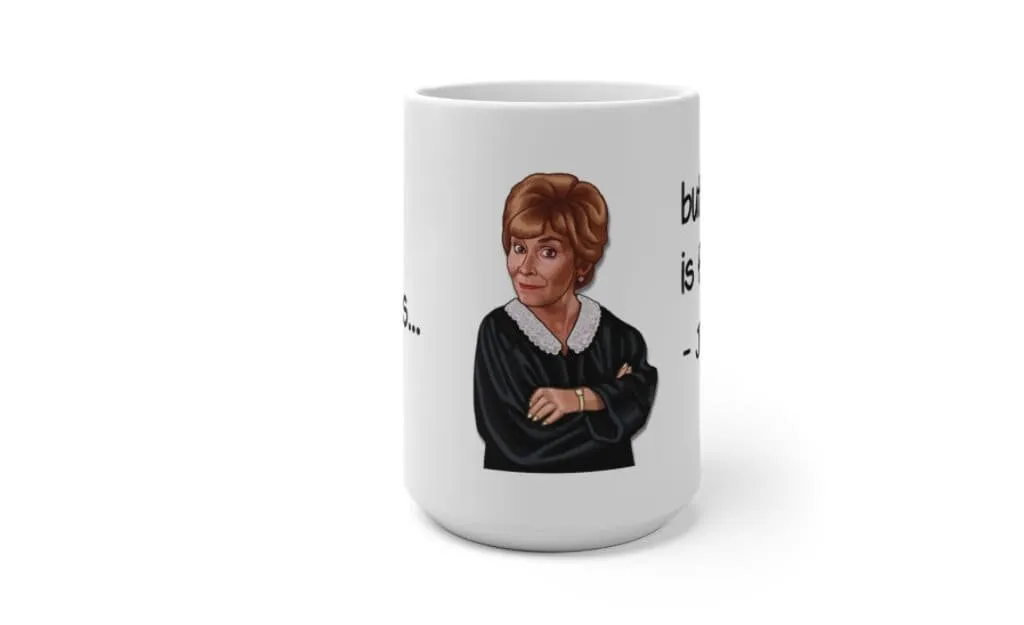 Judge Judy Mug, Eat Morons,Sarcastic funny coffee mug, Gift for Christmas/Thanksgiving/Birthday/Judge Judy Fans/Graduation, Christmas