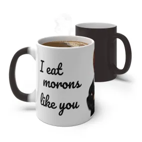 Judge Judy Mug, Eat Morons,Sarcastic funny coffee mug, Gift for Christmas/Thanksgiving/Birthday/Judge Judy Fans/Graduation, Christmas