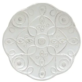 Juliska Jardins du Monde Whitewash Landriana Dessert/Salad Plate