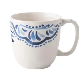 Juliska Wanderlust Iberian Journey Indigo Coffee Cup