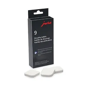 Jura Descaling Tablets for Automatic Coffee Centers-  package of 9