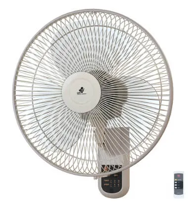 KDK M40MS Black/Grey 40cm Wall Fan w/Remote Control