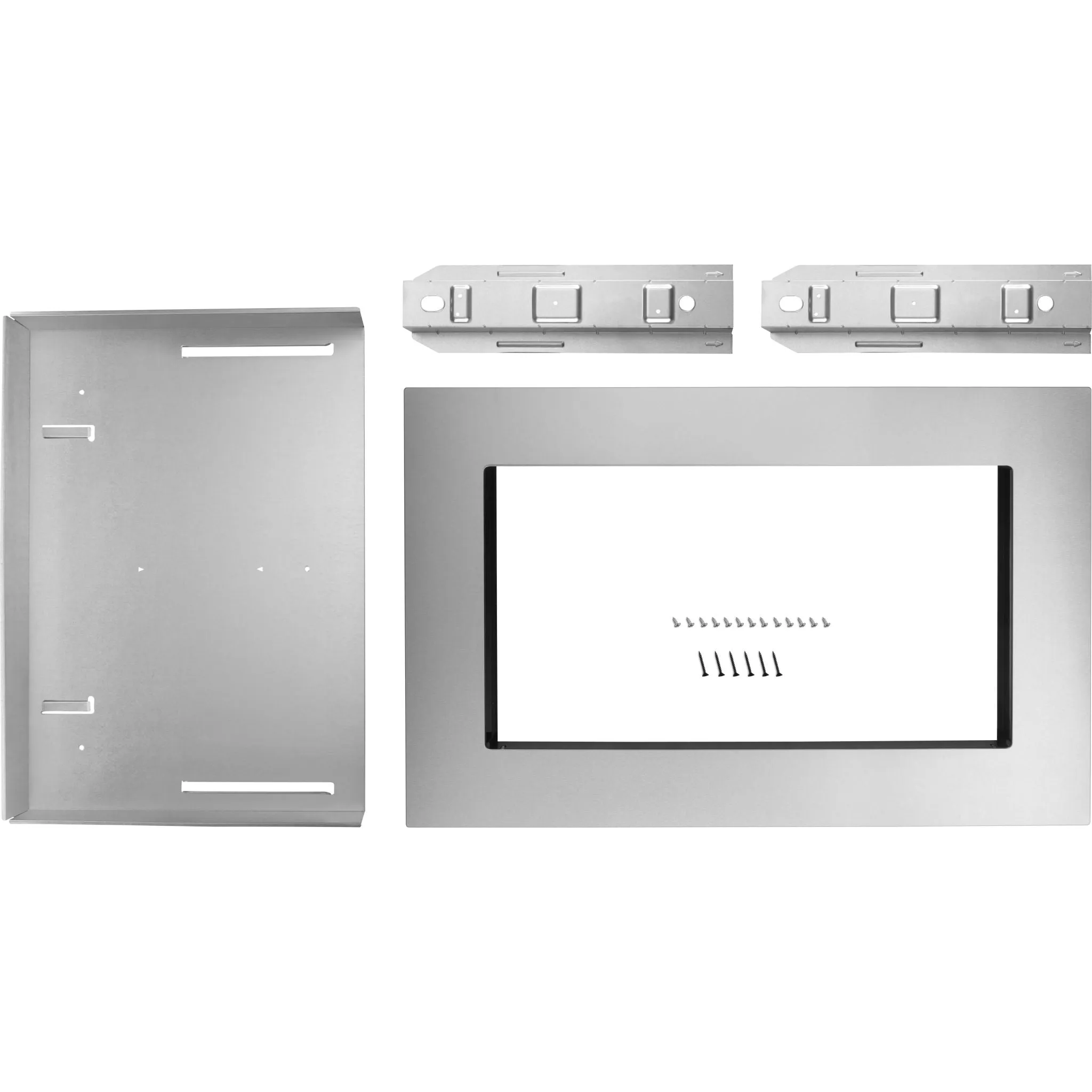 KitchenAid  30" (76.2 cm) Trim Kit for 1.5 cu. ft. Countertop Microwave Oven with Convection Cooking (MKC2150AS)