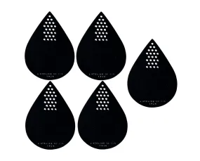 L'Atelier du Vin Black Soft Aerating Set of 5 Pourers