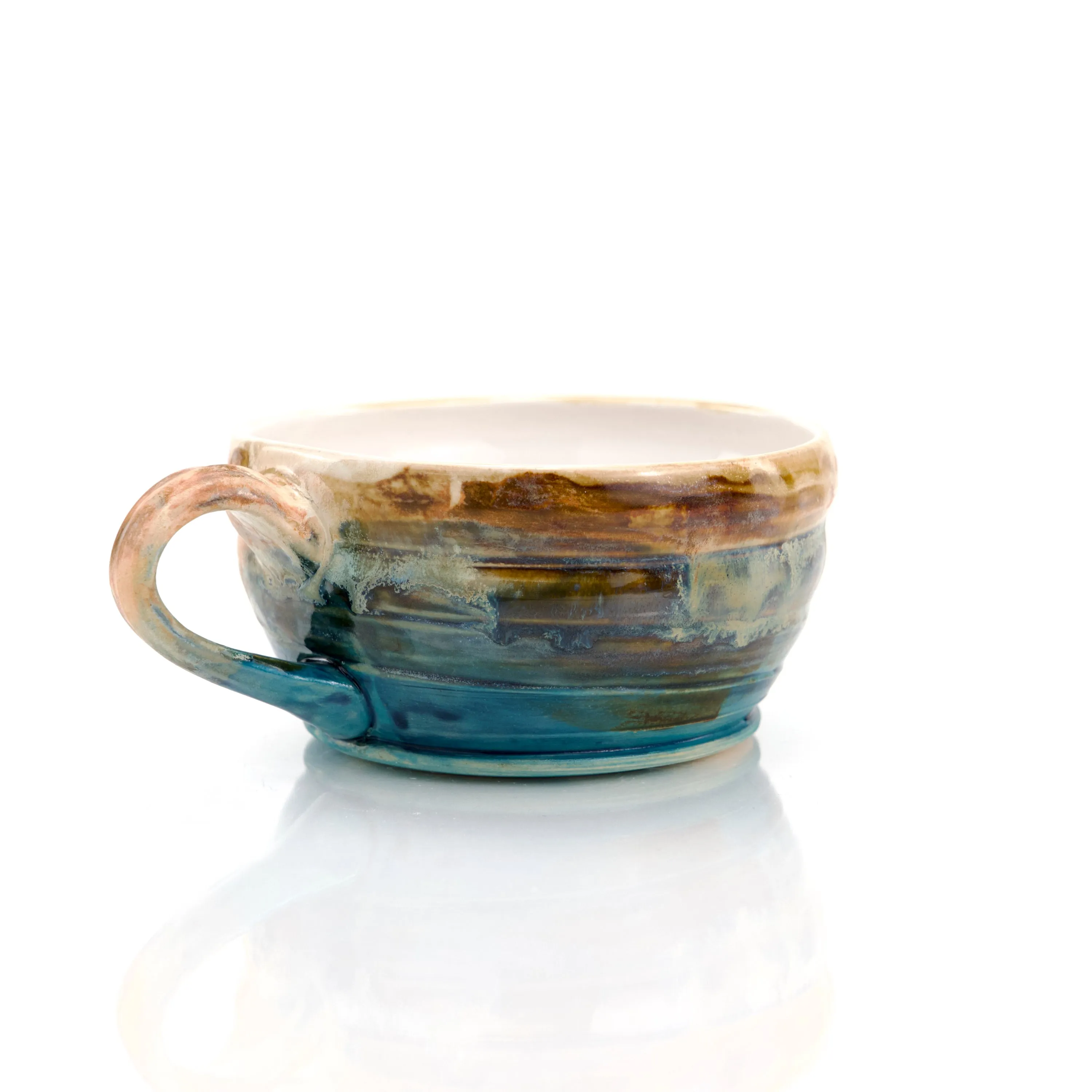 Latte / Cappuccino Mug 12 oz - Ocean Sunset