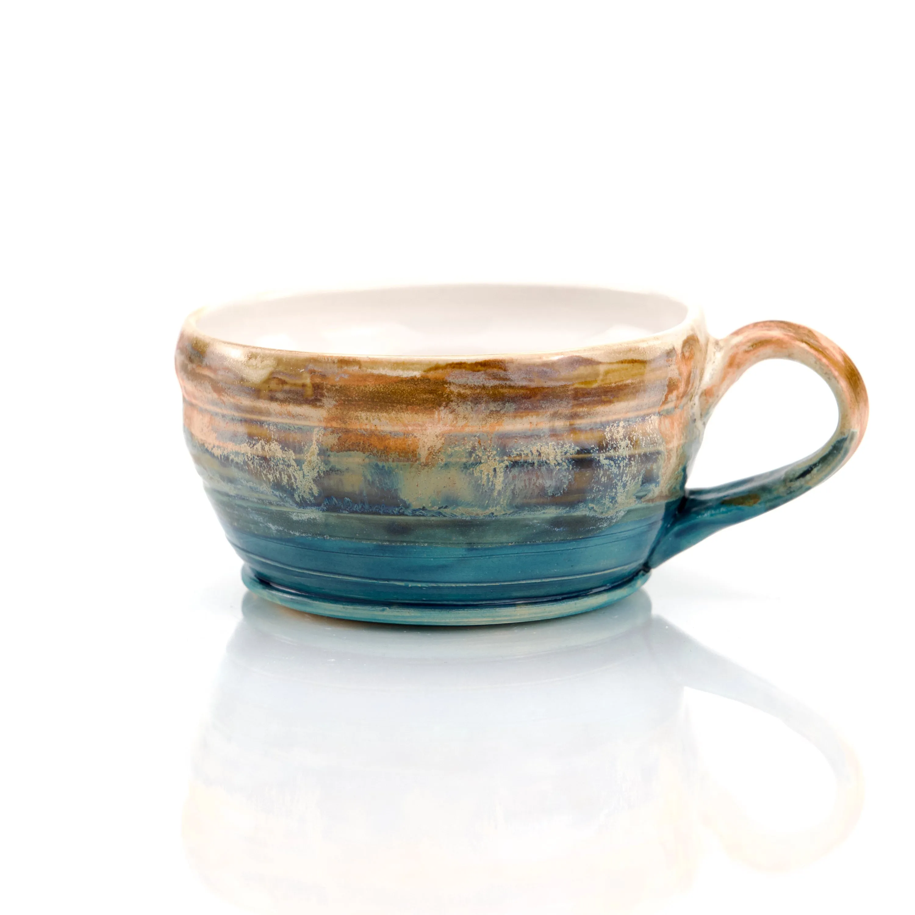 Latte / Cappuccino Mug 12 oz - Ocean Sunset