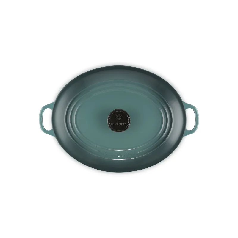 Le Creuset Classic Cast Iron Oval Casserole Ocean 31cm