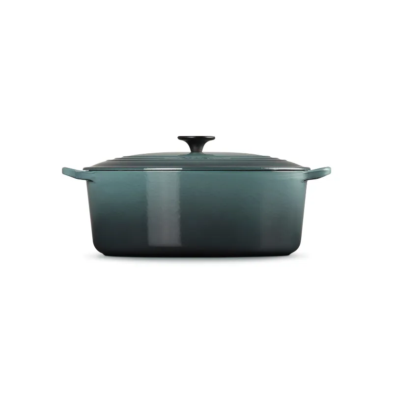 Le Creuset Classic Cast Iron Oval Casserole Ocean 31cm