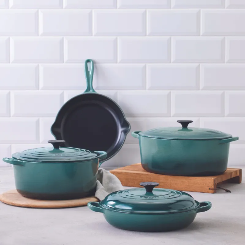 Le Creuset Classic Cast Iron Oval Casserole Ocean 31cm