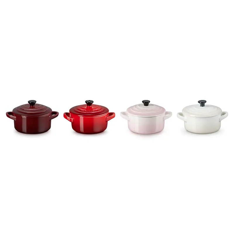 Le Creuset Stoneware La Petits Fours Collection Petite Casseroles (Set of 4)