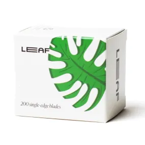 Leaf Single Edges Blades - 200 Blade Pack