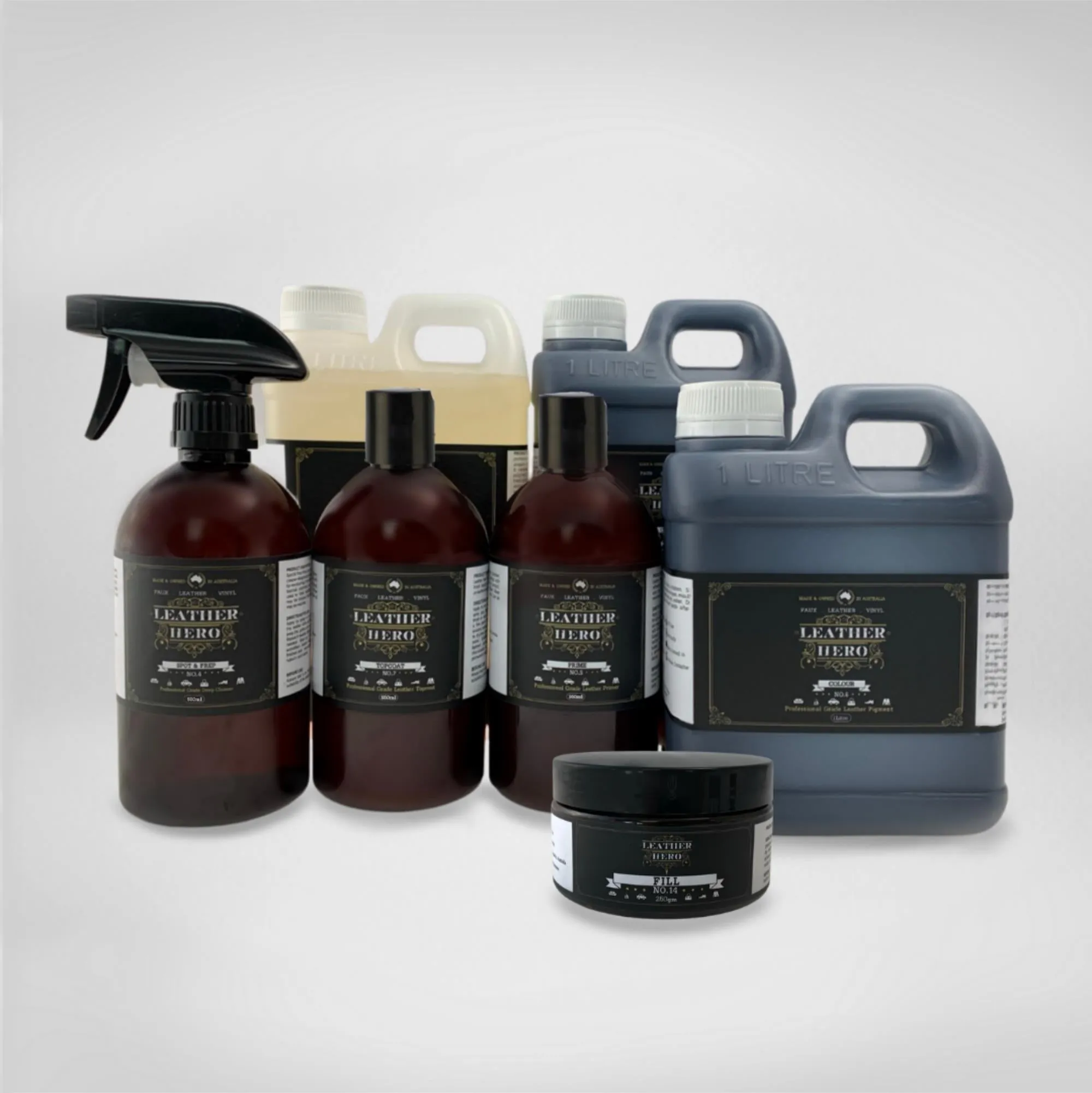 Leather Repair & Recolour Kit - Aniline Almond