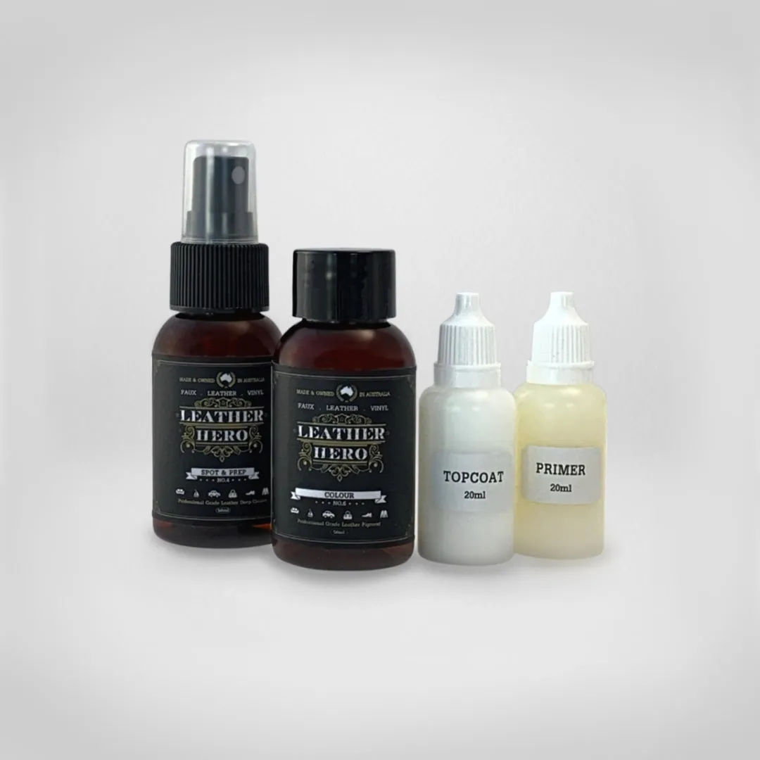 Leather Repair & Recolour Kit - Aniline Almond