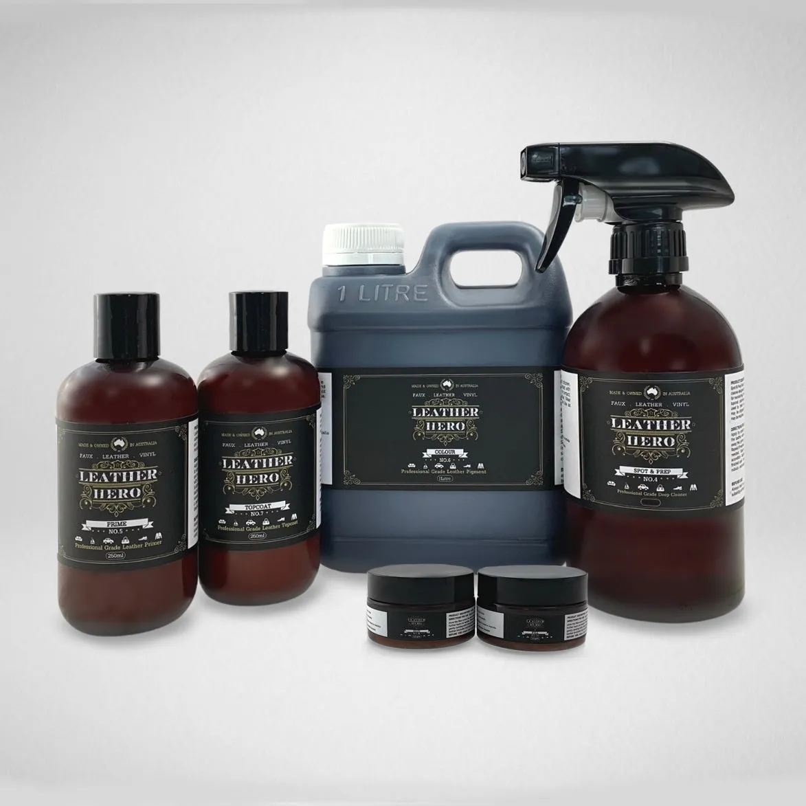 Leather Repair & Recolour Kit - Aniline Almond