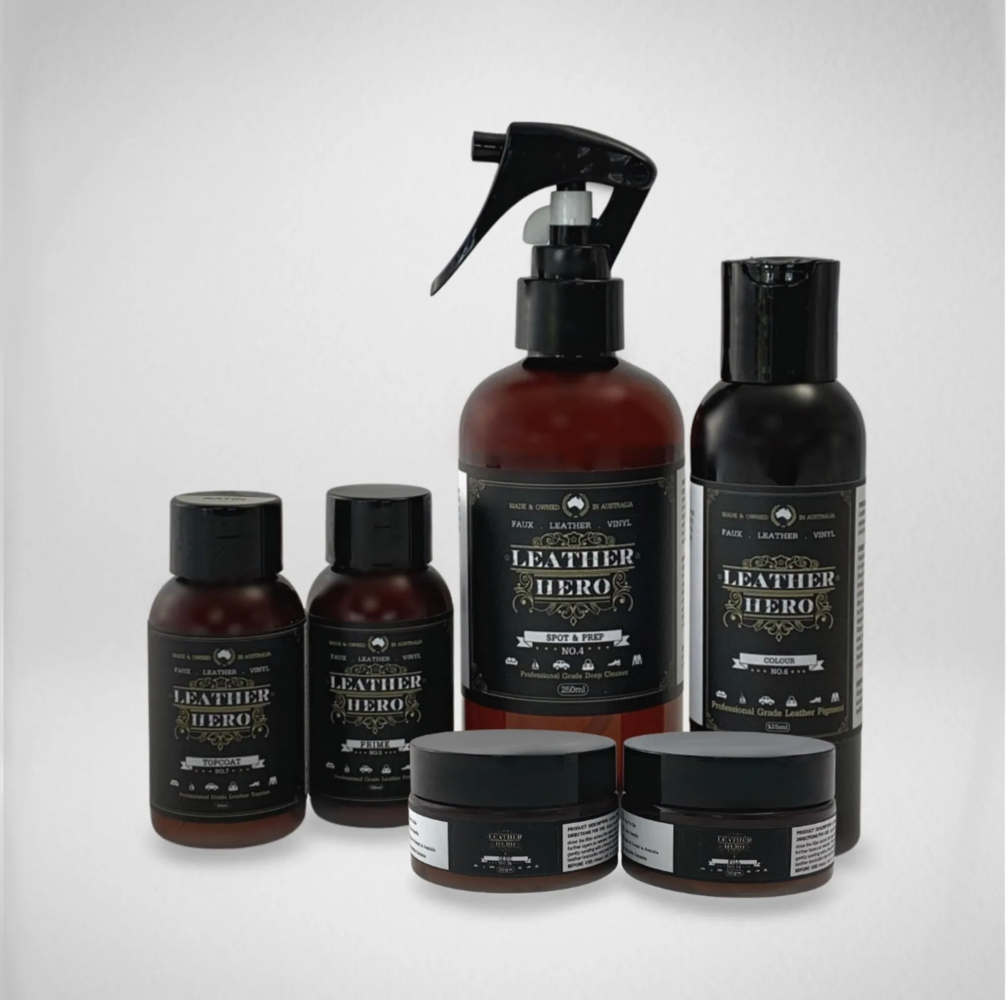 Leather Repair & Recolour Kit - Aniline Almond