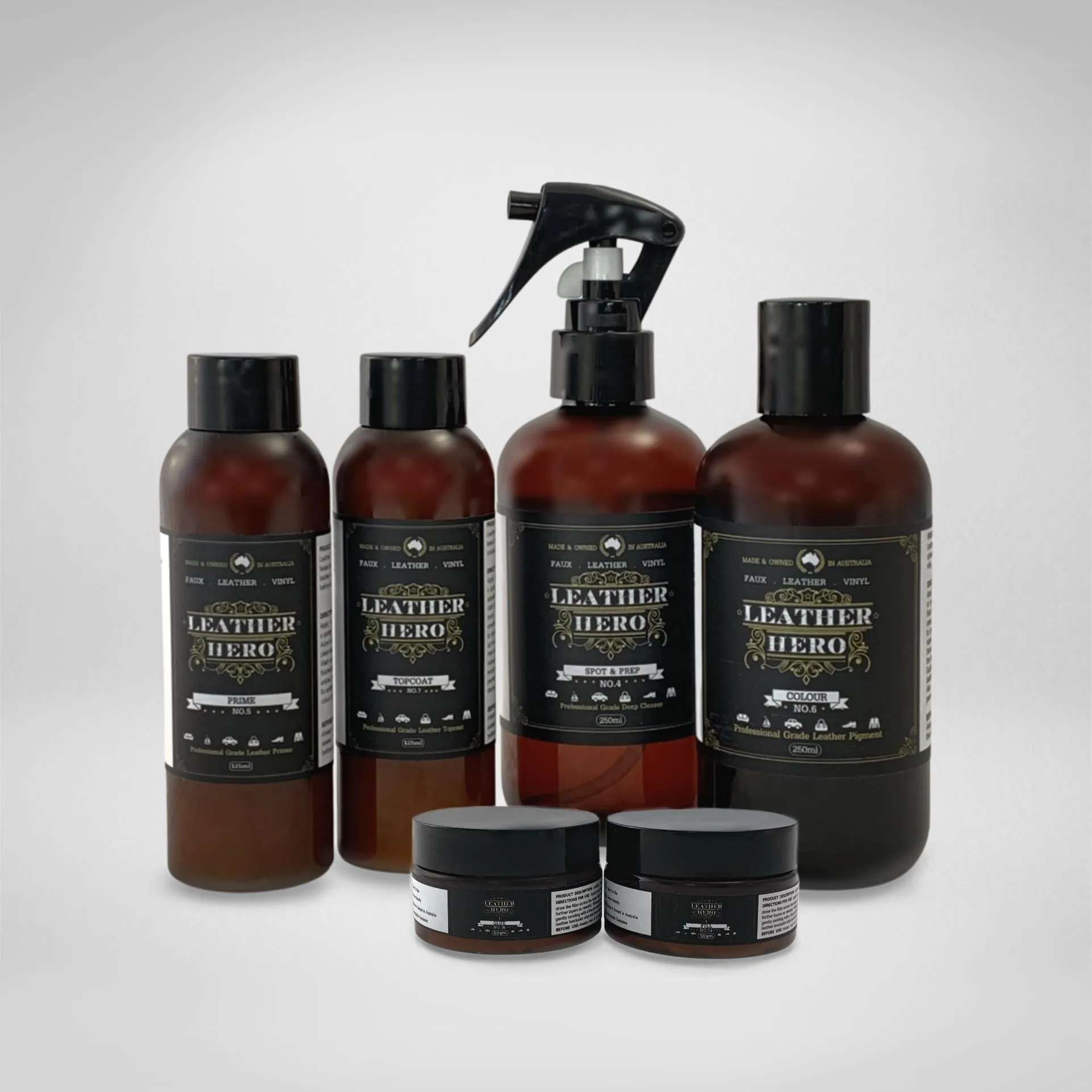 Leather Repair & Recolour Kit - Aniline Almond