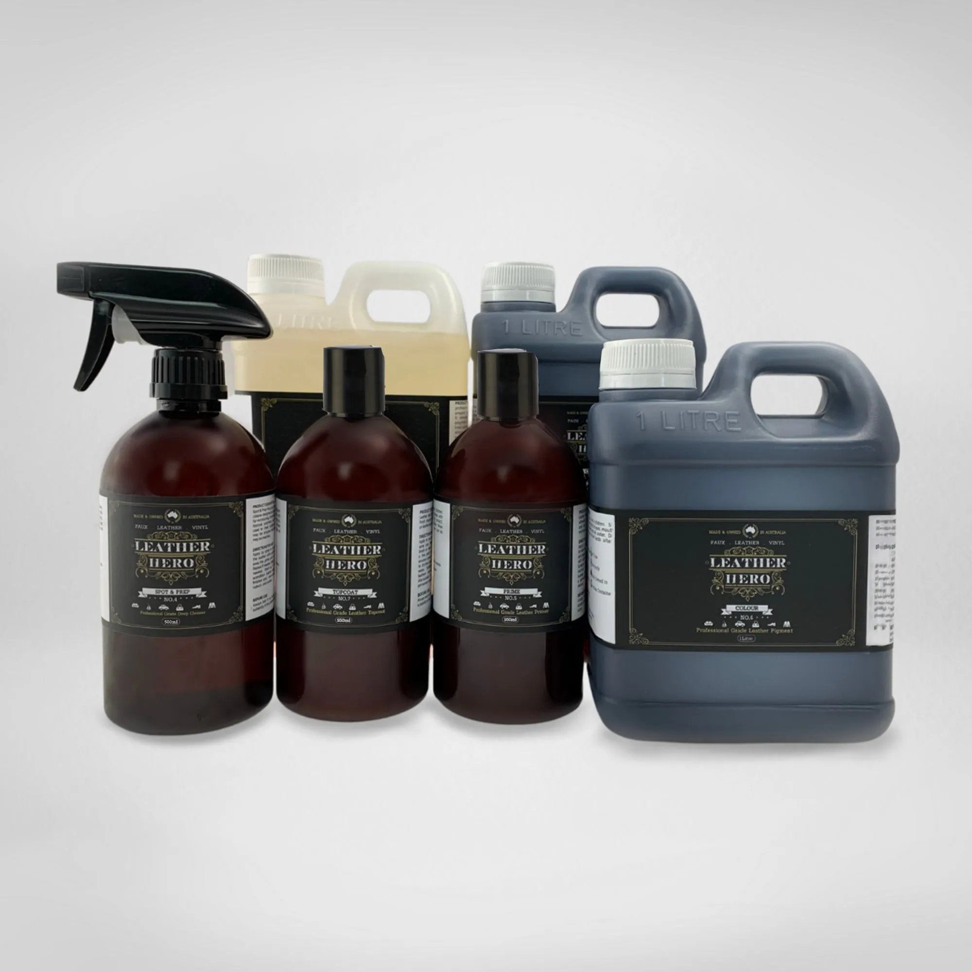 Leather Repair & Recolour Kit - Aniline Almond