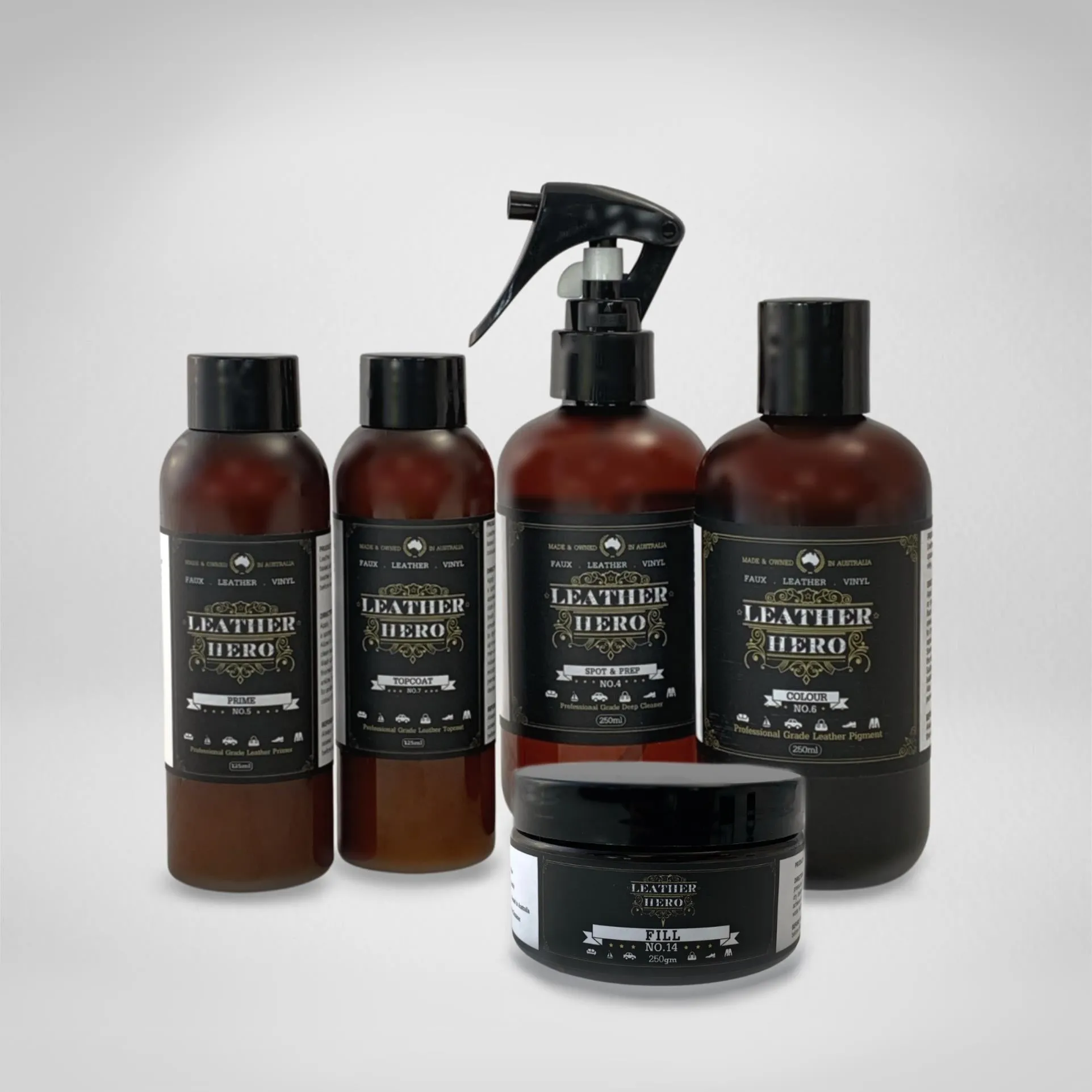 Leather Repair & Recolour Kit - Aniline Almond