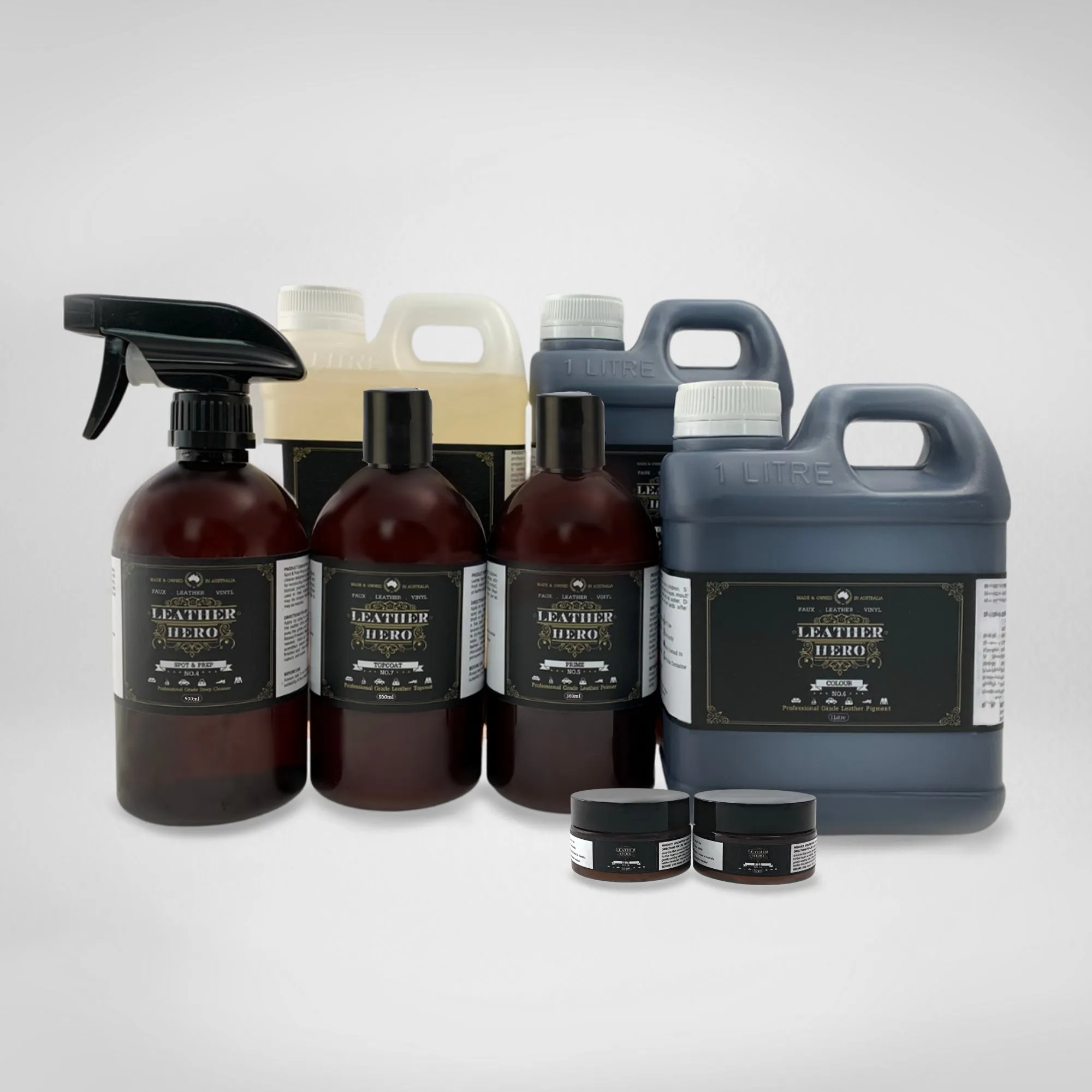 Leather Repair & Recolour Kit - Aniline Almond