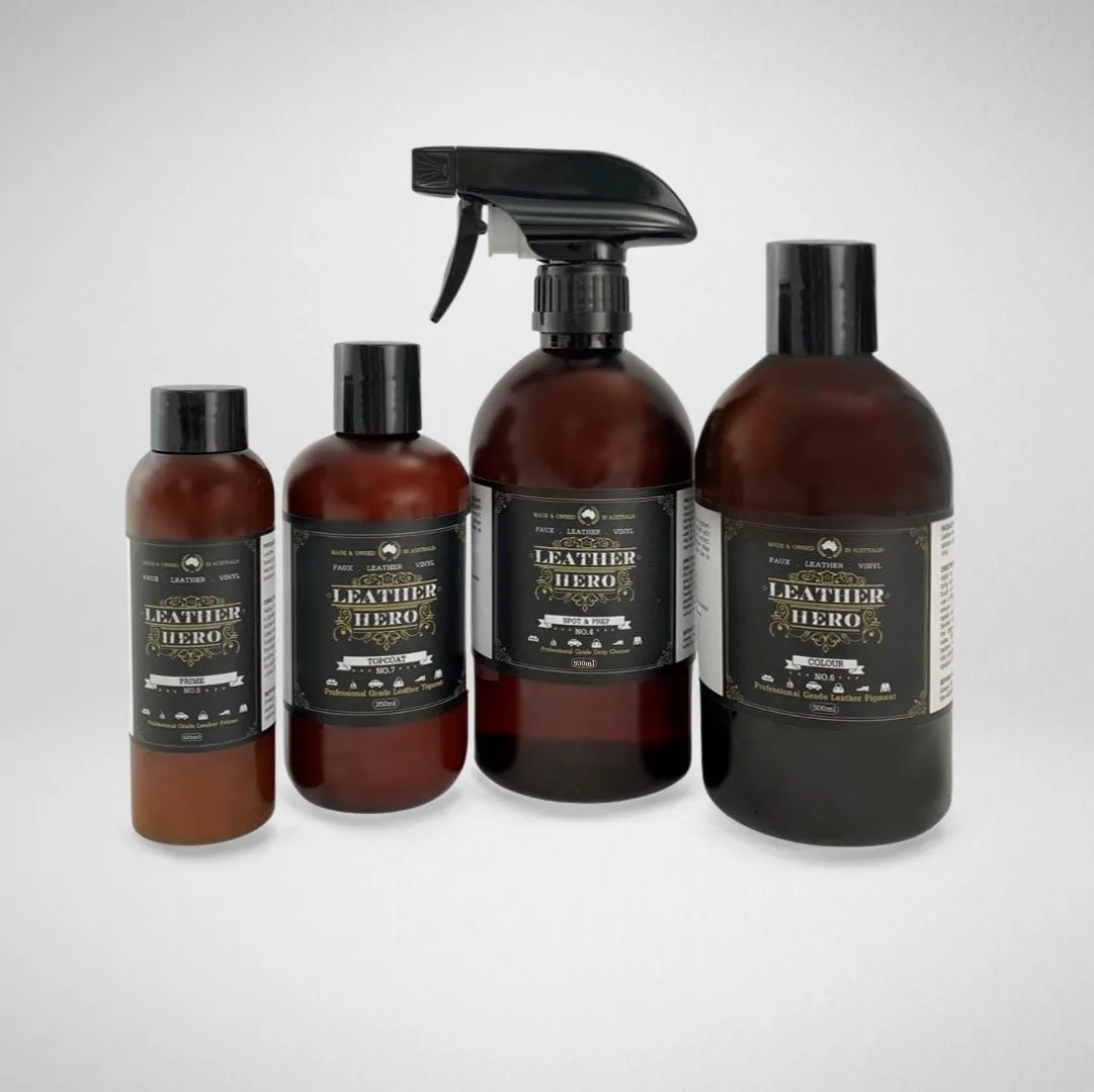 Leather Repair & Recolour Kit - Aniline Almond