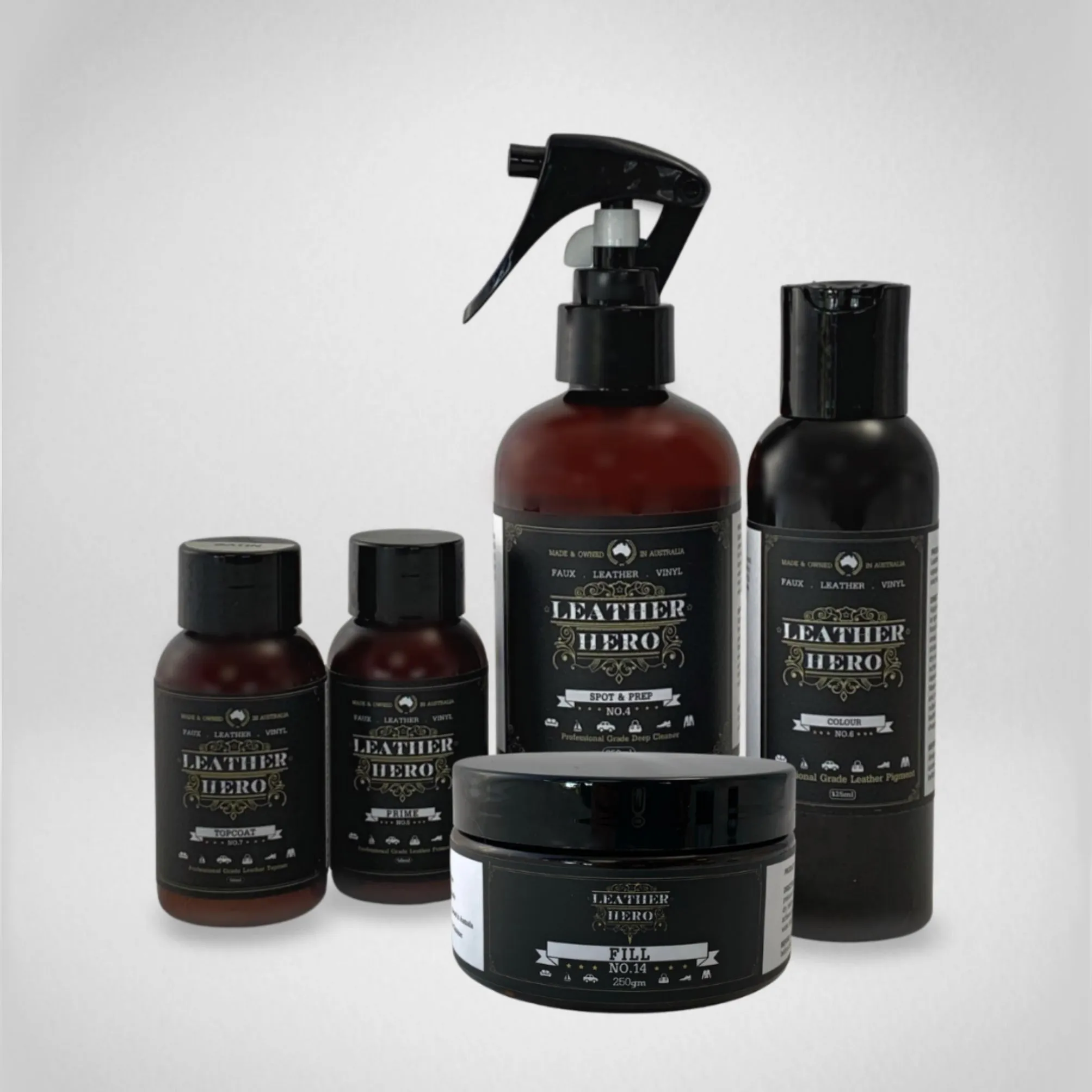 Leather Repair & Recolour Kit - Aniline Almond