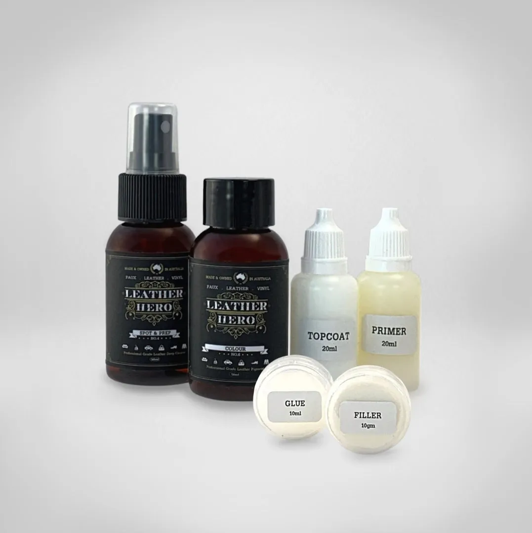 Leather Repair & Recolour Kit - Aniline Almond