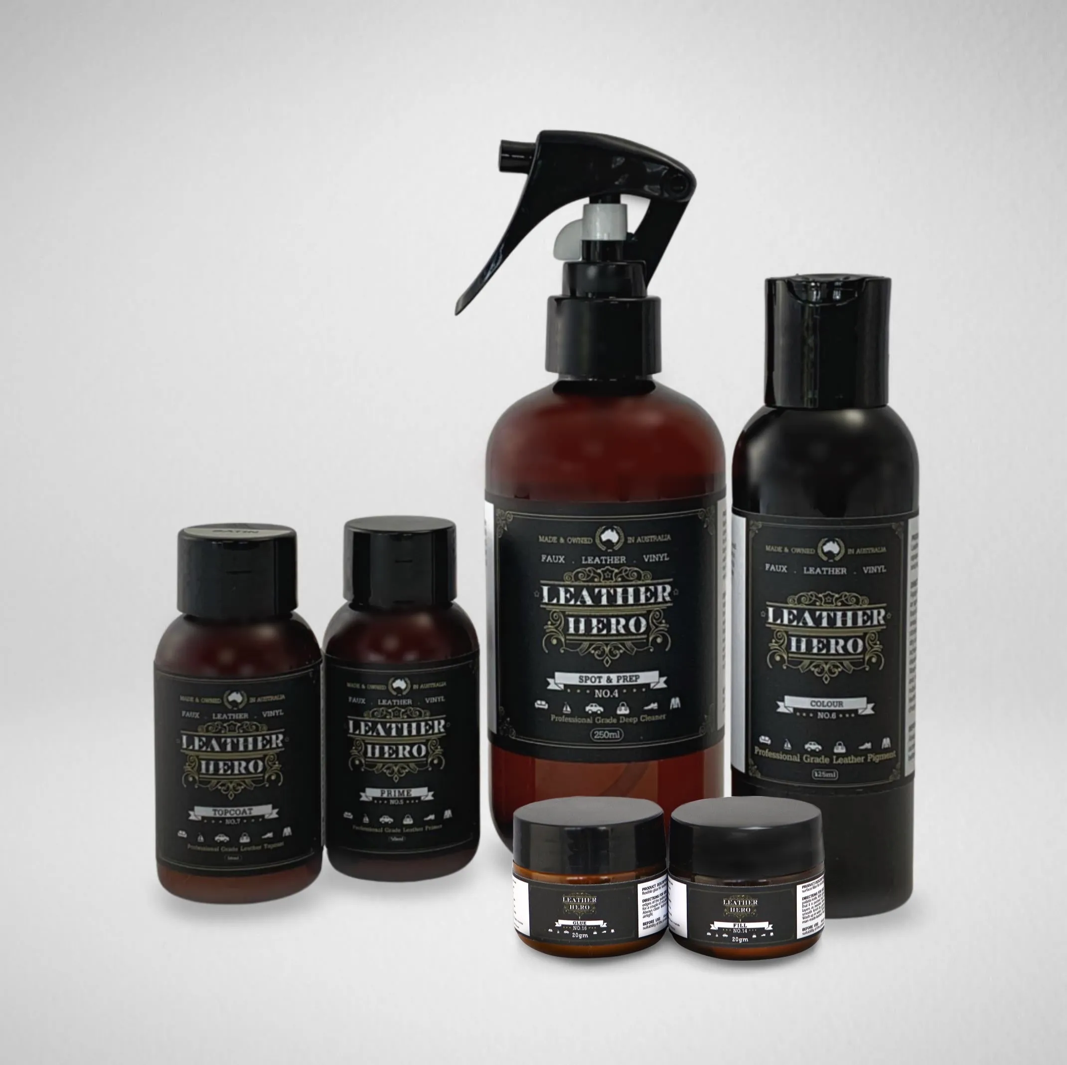 Leather Repair & Recolour Kit - Aniline Almond