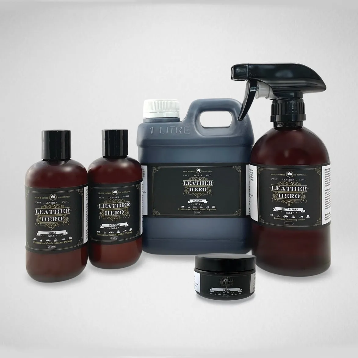 Leather Repair & Recolour Kit - Aniline Almond