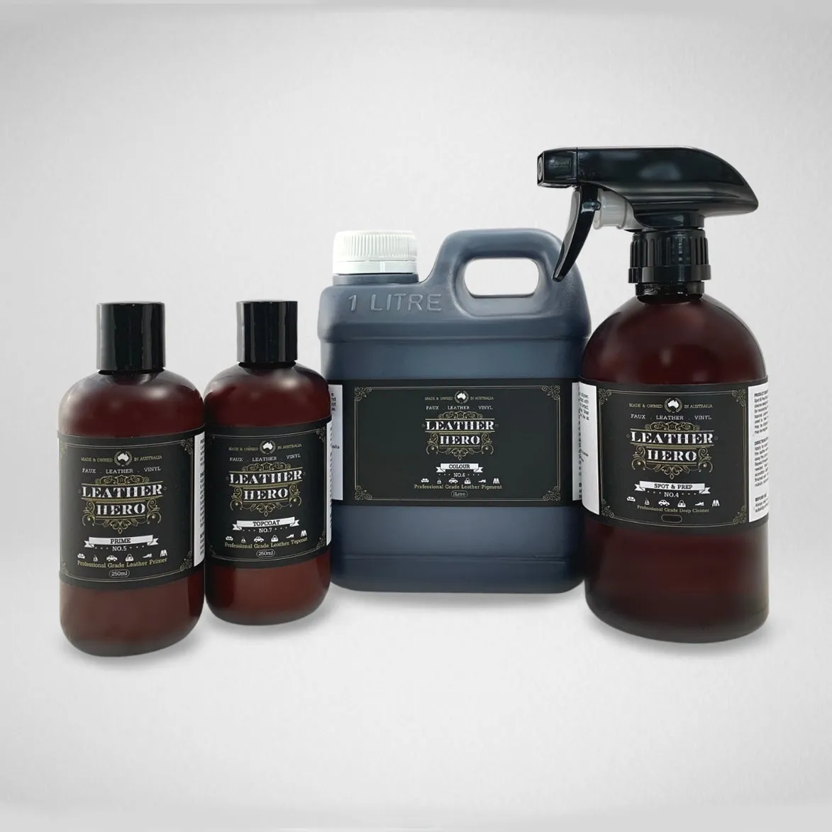 Leather Repair & Recolour Kit - Aniline Almond