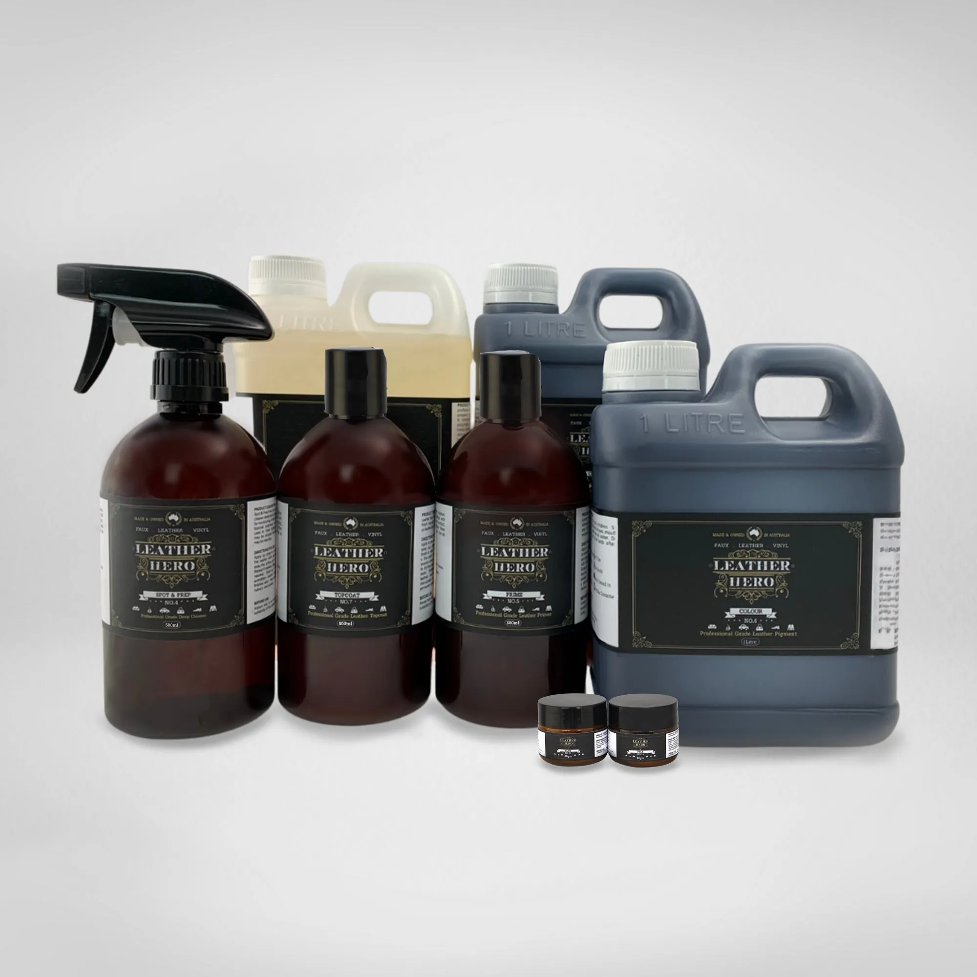 Leather Repair & Recolour Kit - Aniline Almond