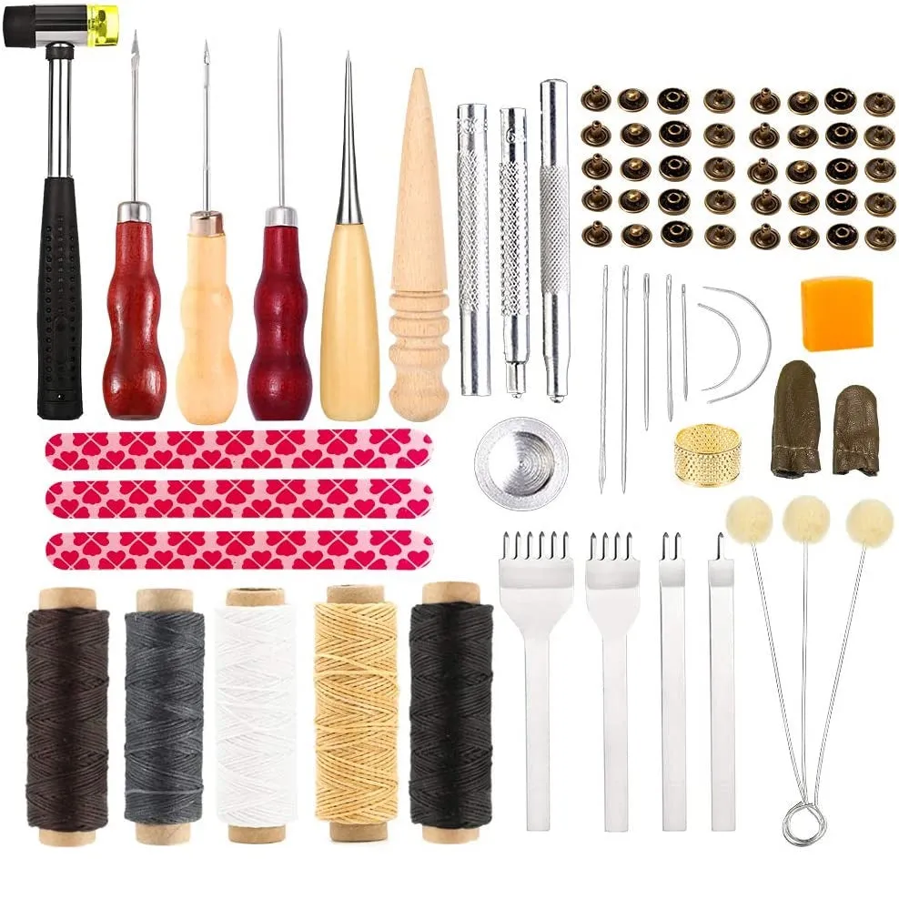 Leather Tool Kit |  Basic Leather Sewing Repair kit