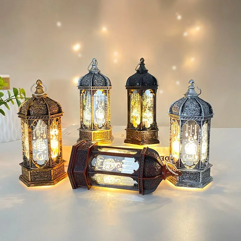 LED Retro Lantern Table Wall Light