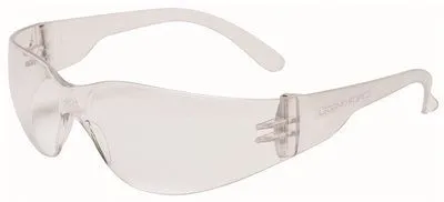 Legendforce No Frame Visitor Safety Glasses Lightweight Clear Lens