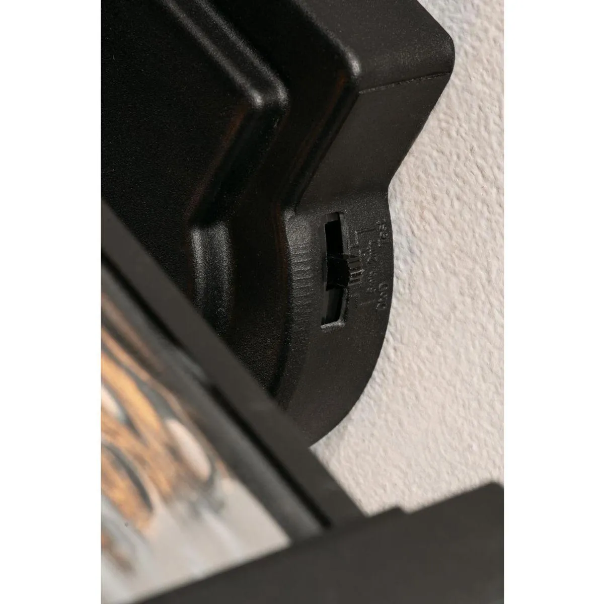 Lennon 11 in. Outdoor Wall Light Black Finish