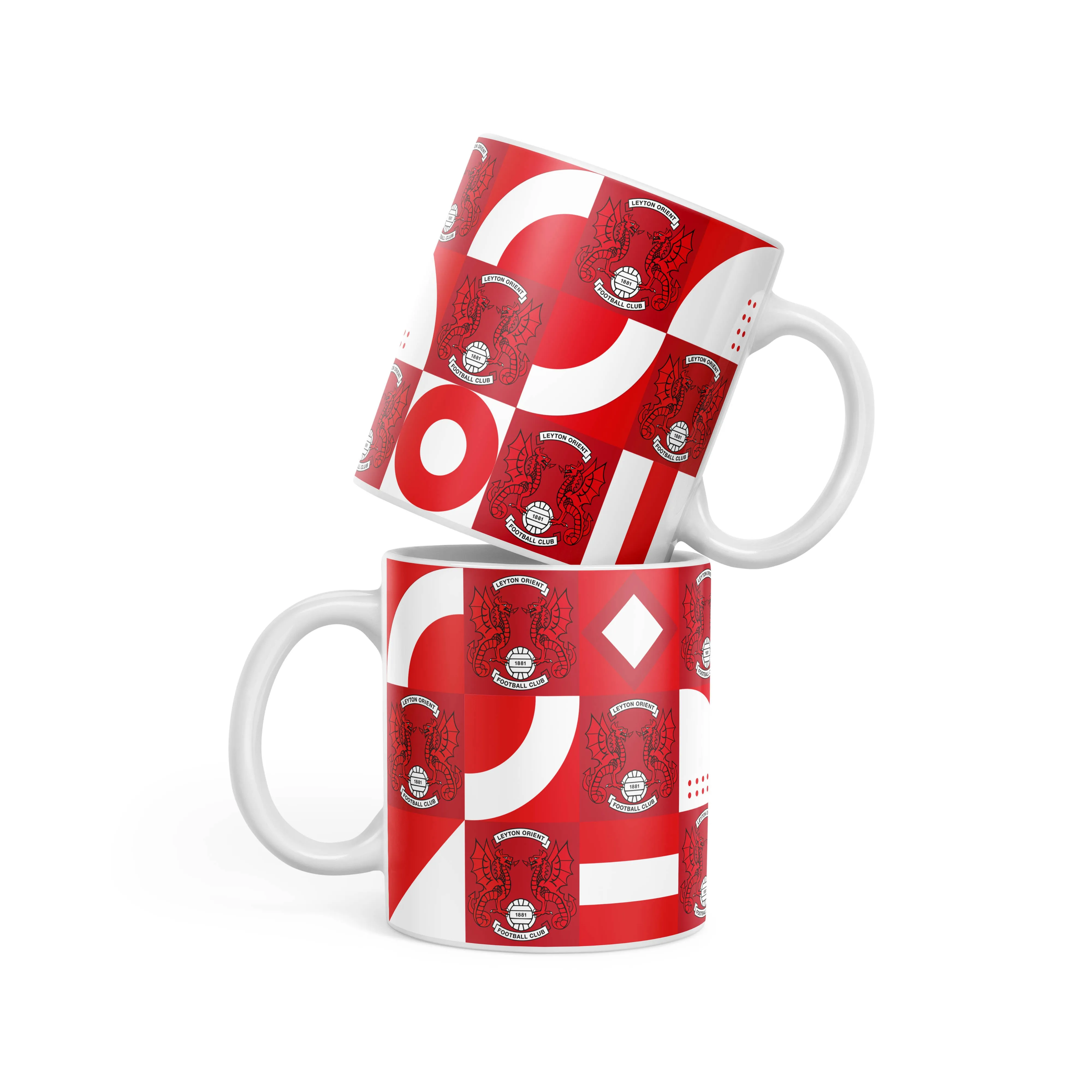 Leyton Orient Abstract Mug