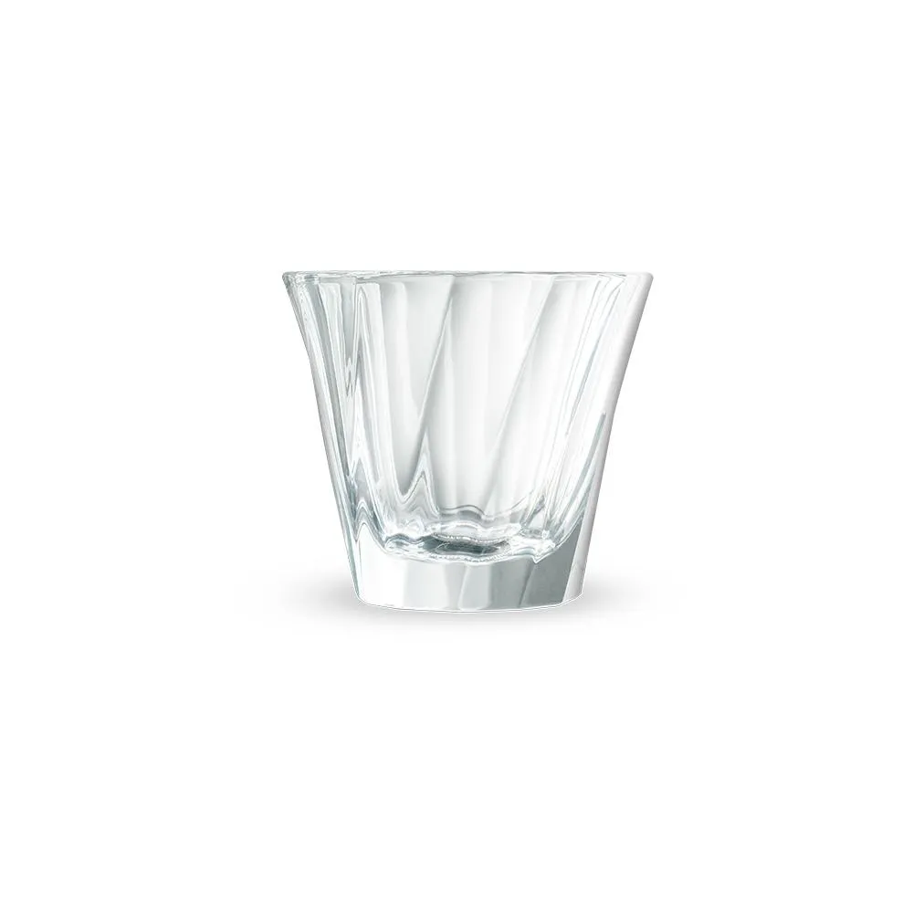 Loveramics Urban Glass Twisted Cortado Glass 120ml (Clear)