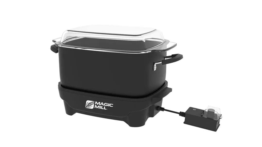 Magic Mill Black Slow Cooker 9Qt 1pc