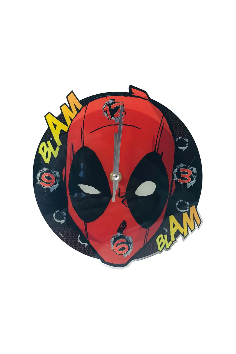 Marvel Deadpool Wall Clock - Acrylic