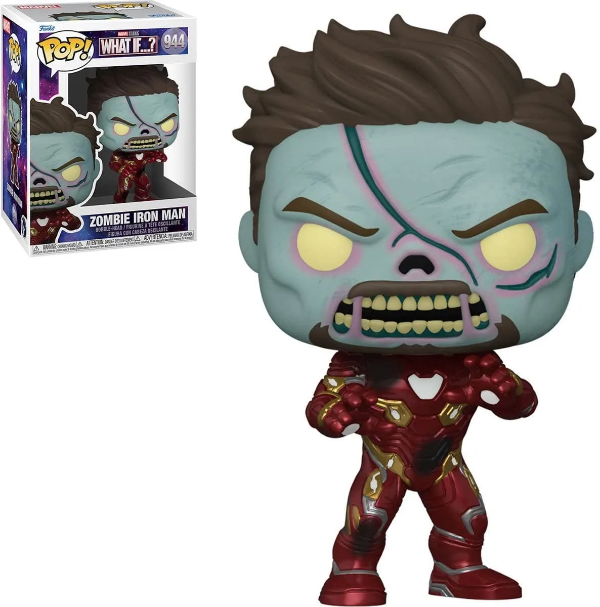 Marvel: What If? - Zombie Iron Man [Tony Stark] (Bundled with Box Protector)