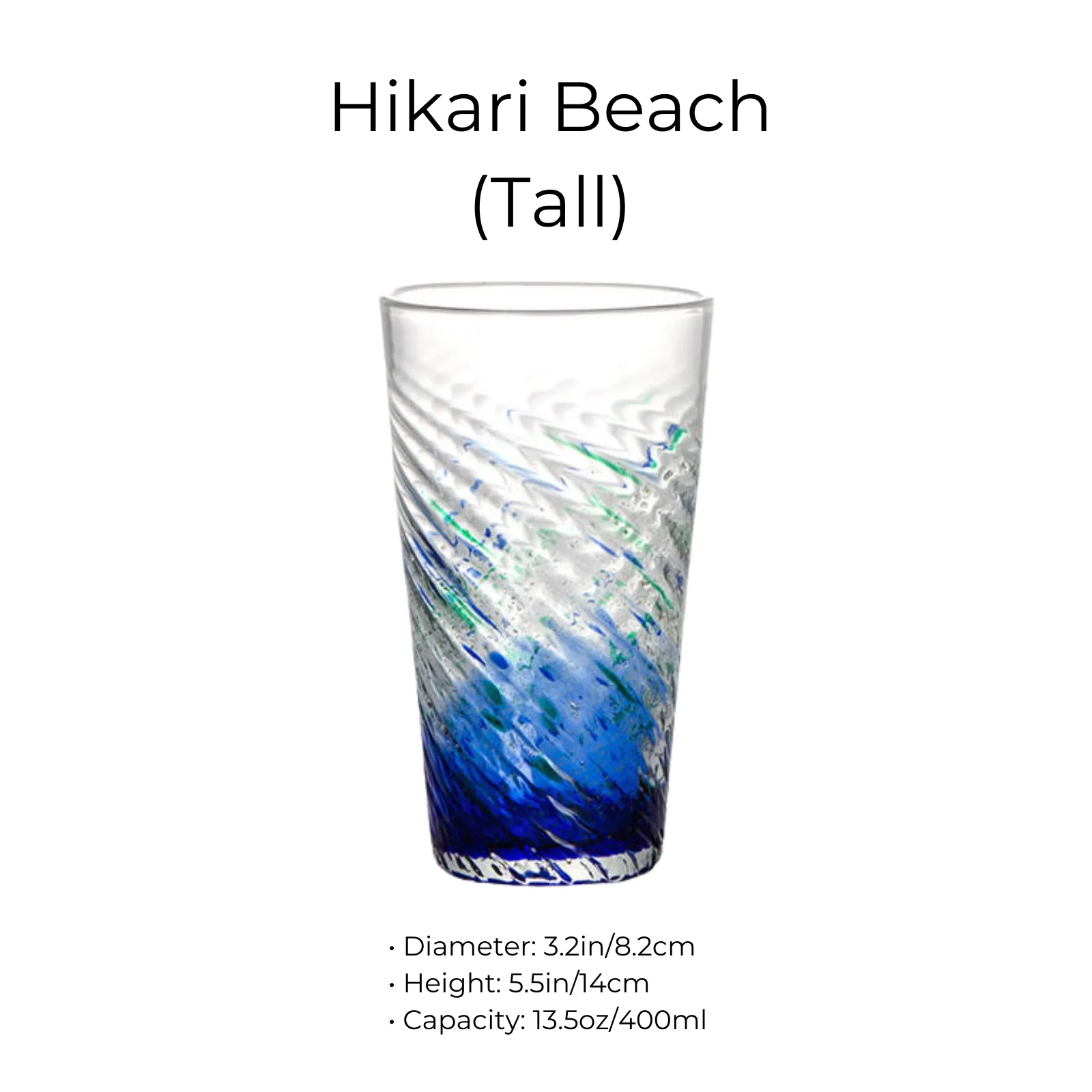 Misuno Handcrafted Starry Night Glow Glass