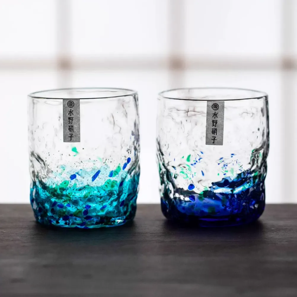 Misuno Handcrafted Starry Night Glow Glass